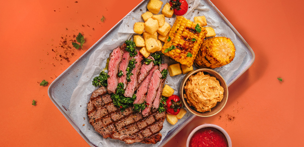 Rumpsteaks bei eismann
