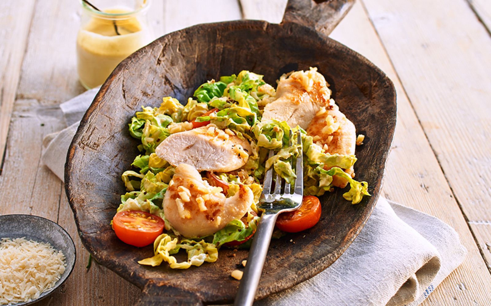 Caesar´s Salad mit Hühnchen