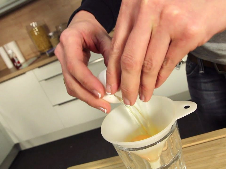 Eier trennen: mal ganz leicht!