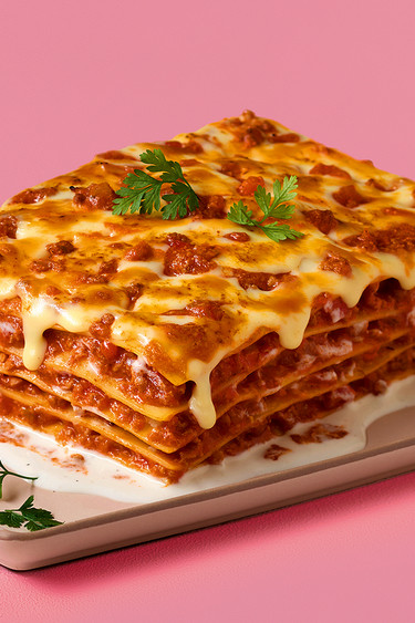 Lasagne alla bolognese & Spaghetti Eis