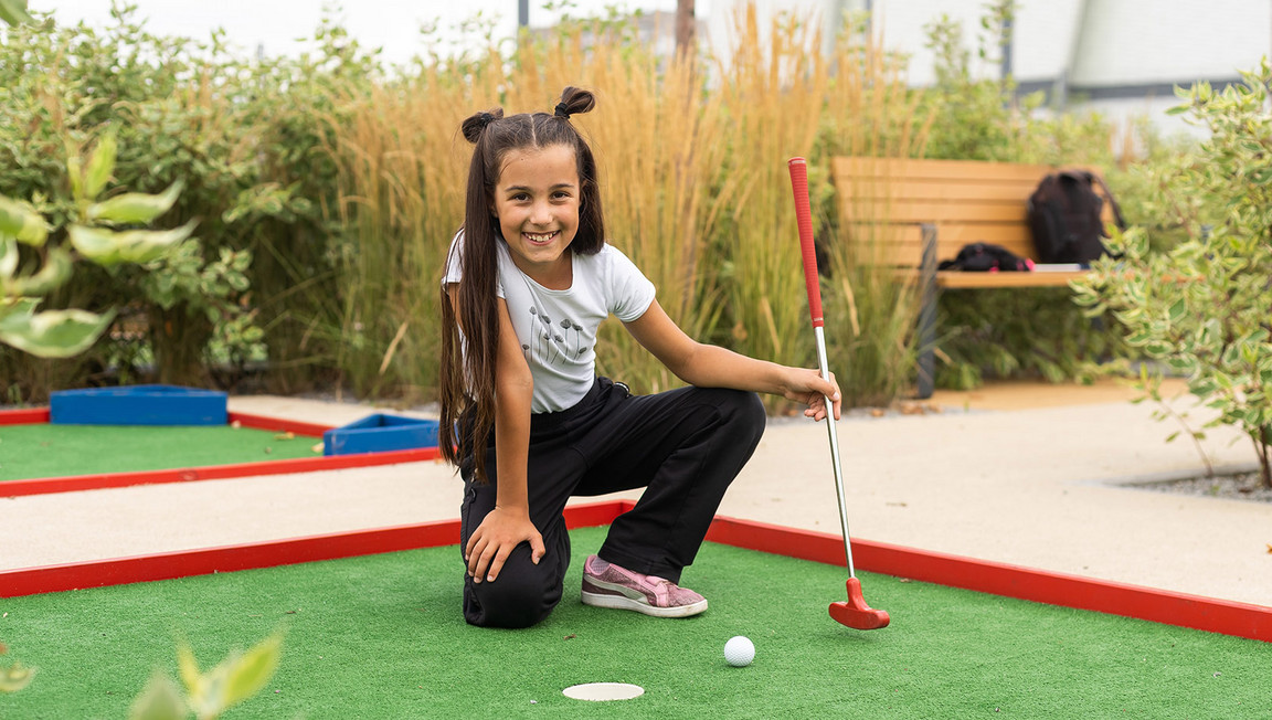 eismann für Minigolf-Plätze