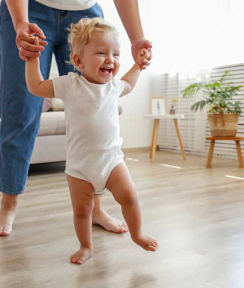Baby läuft