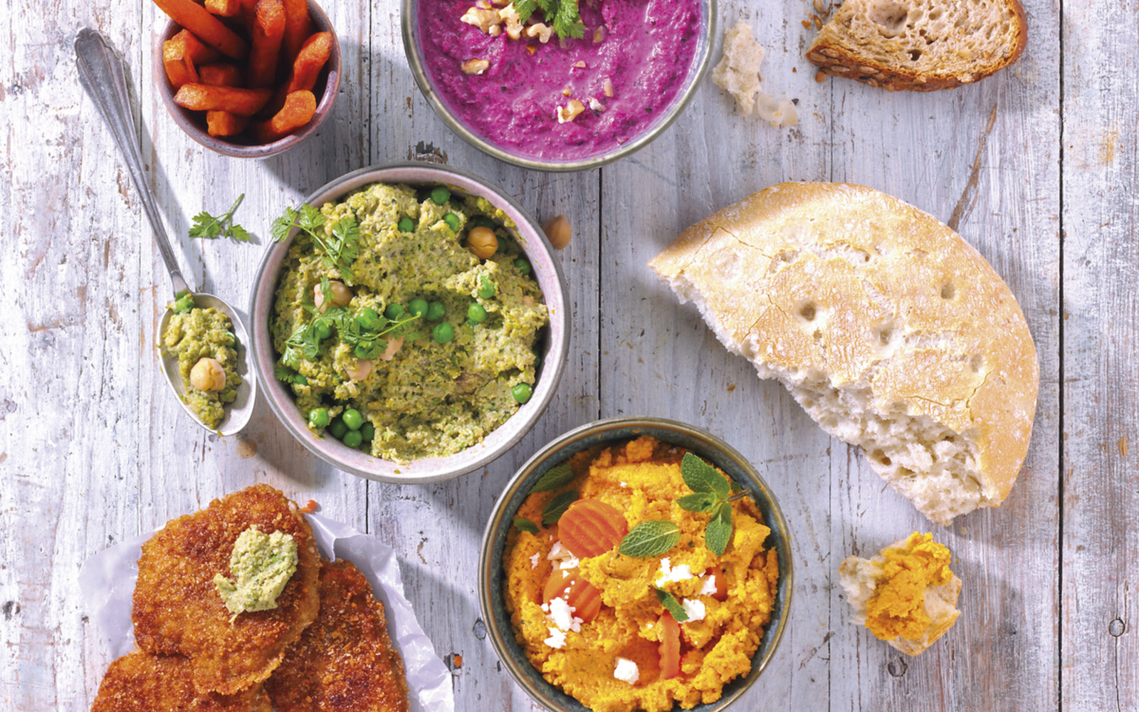 Erbsen-Hummus