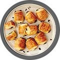 Mini-Schokocroissants