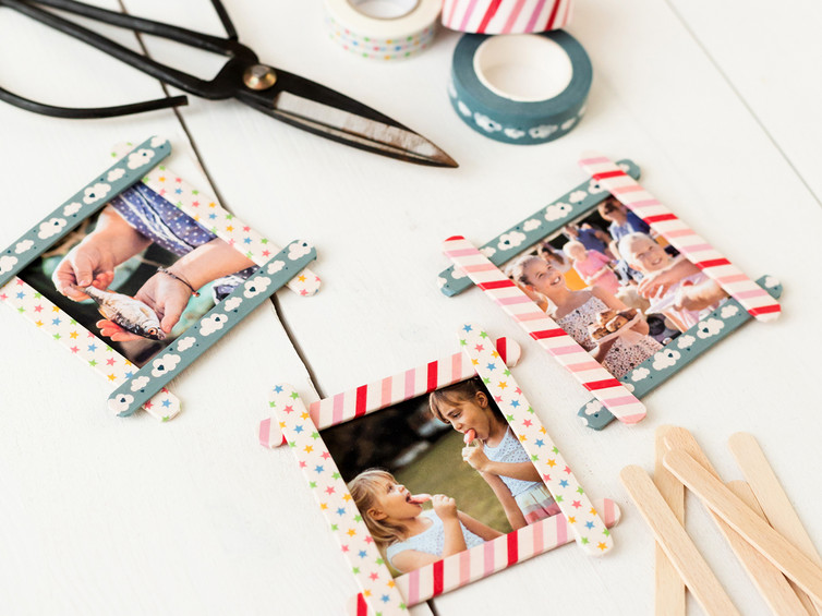 Basteltipp Bilderrahmen