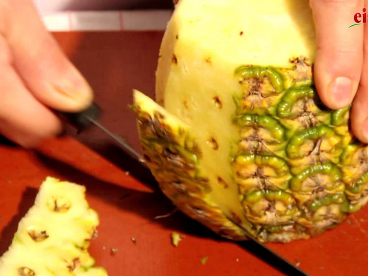 Ananas schälen und entkernen (Einfach kochen)