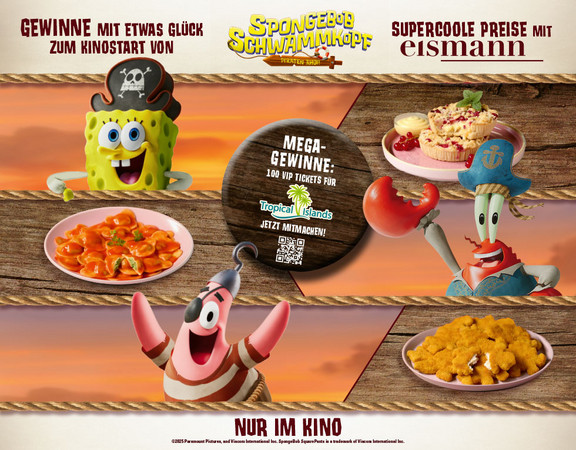 SpongeBob Aktion bei eismann
