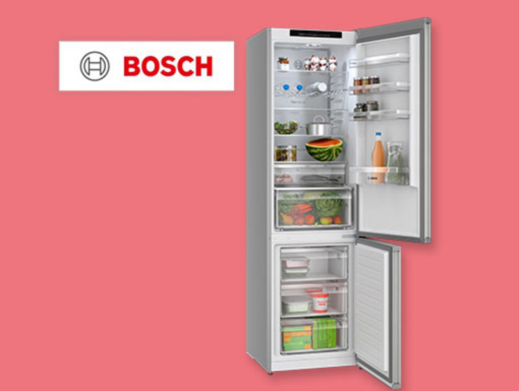 Jetzt Bosch Kühl-Gefrier-Kombi gewinnen!