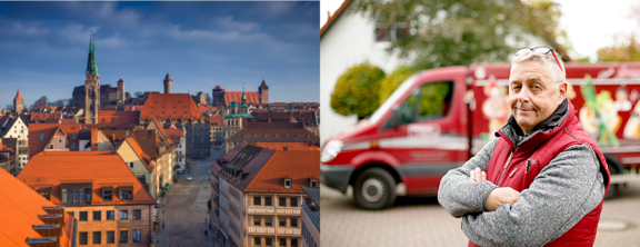 eismann liefert Lebensmittel von A-Z in ganz Nürnberg.