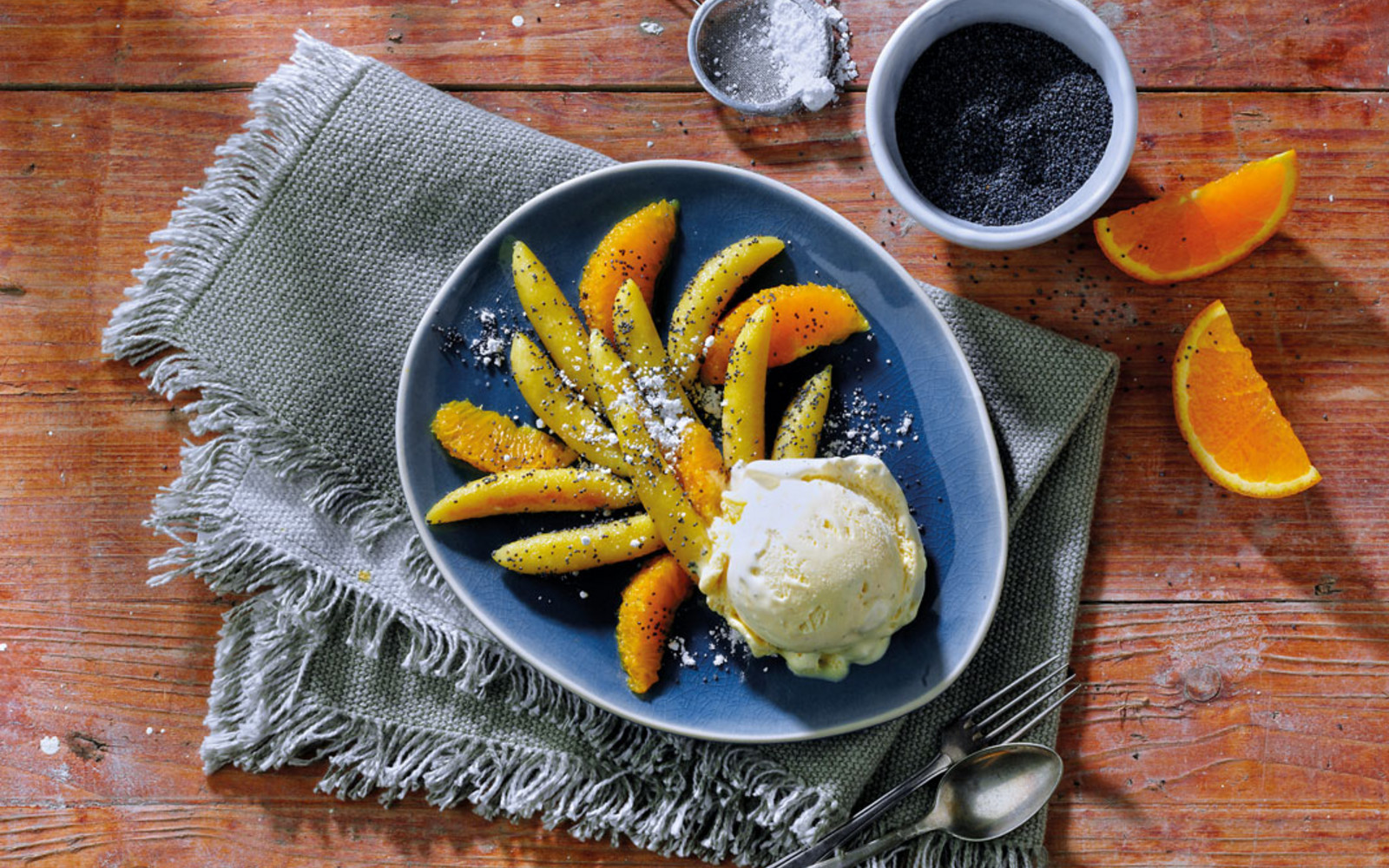 Schupfnudeln mit Vanilleeis