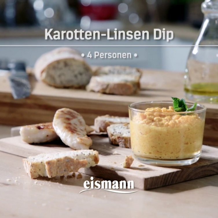 eismann | Karotten-Linsen Dip | Rezept