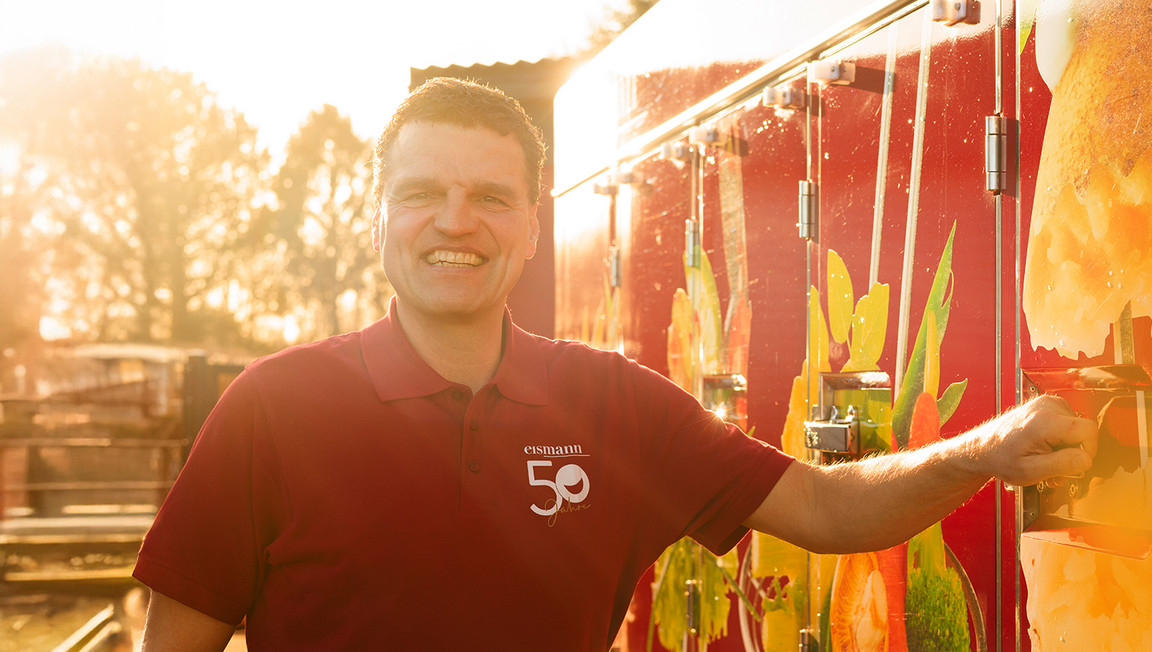 Eismann Christoph Blöming bietet einen Top Service