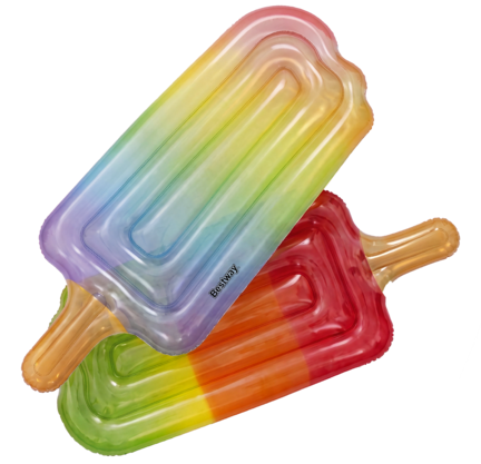 Eis Luftmatratze freigestellt Eis Luftmatratze freigestellt