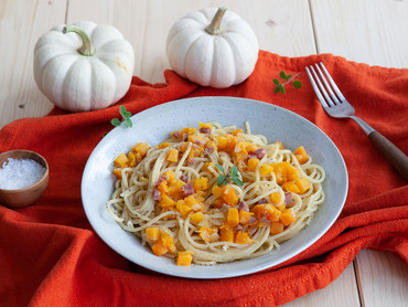 Kürbiscarbonara