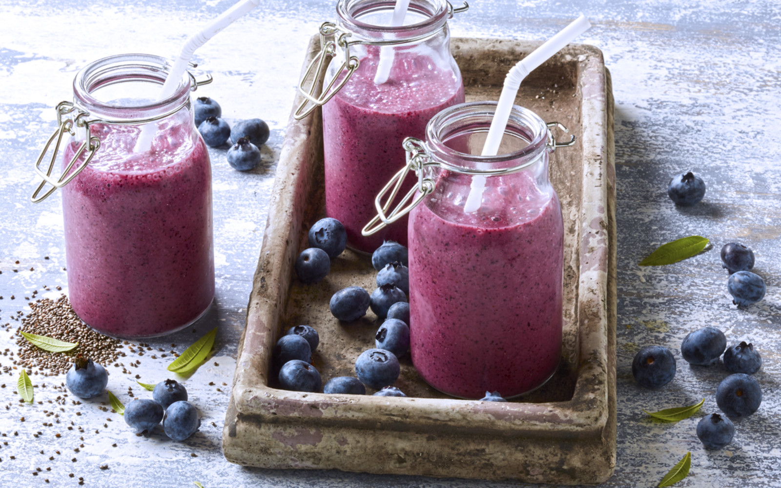 Heidelbeer Smoothie