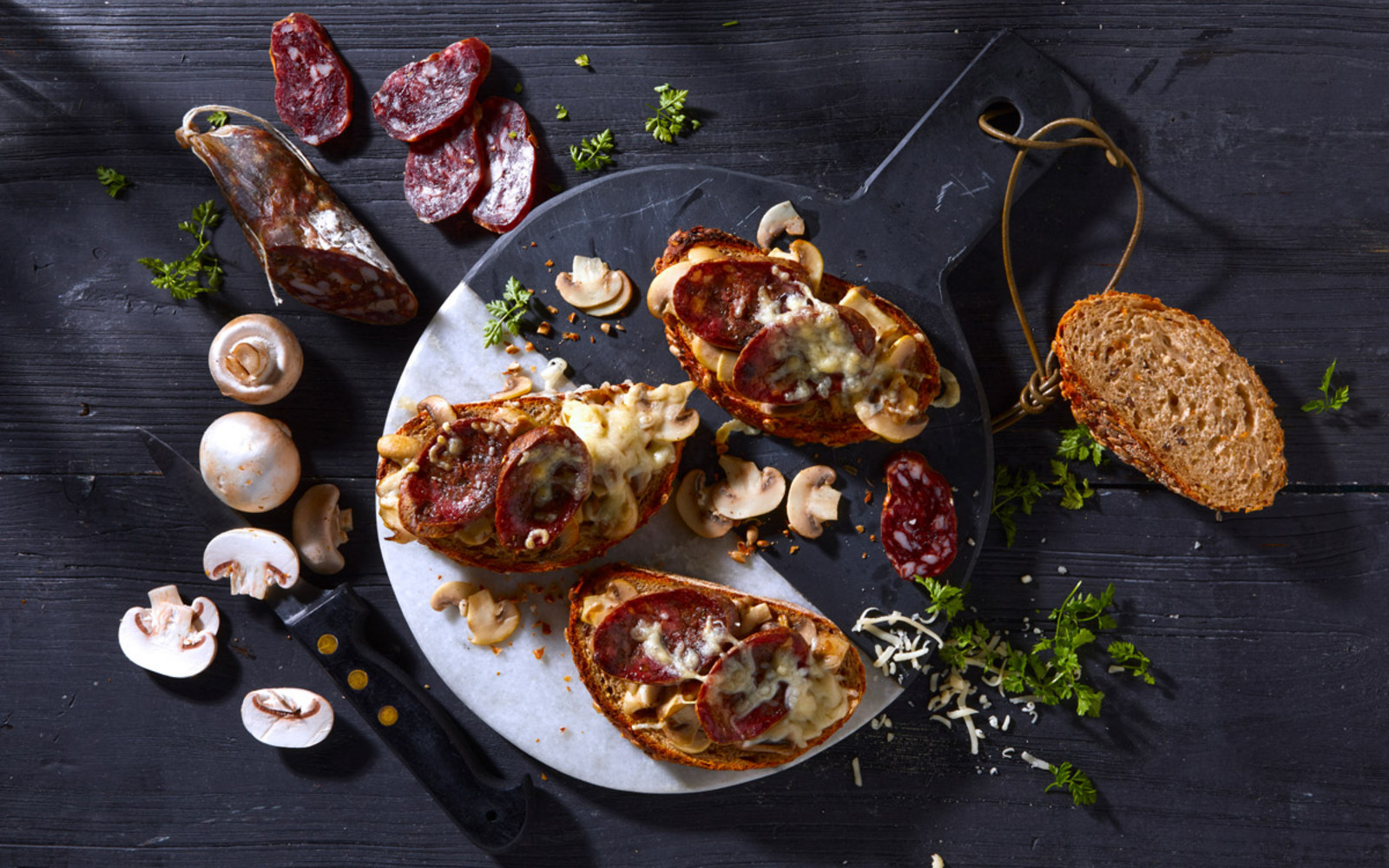 Salami Hüttentoast