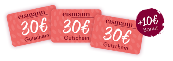90€ Gutscheine von eismann + 10€ Bonus 90€ Gutscheine von eismann + 10€ Bonus
