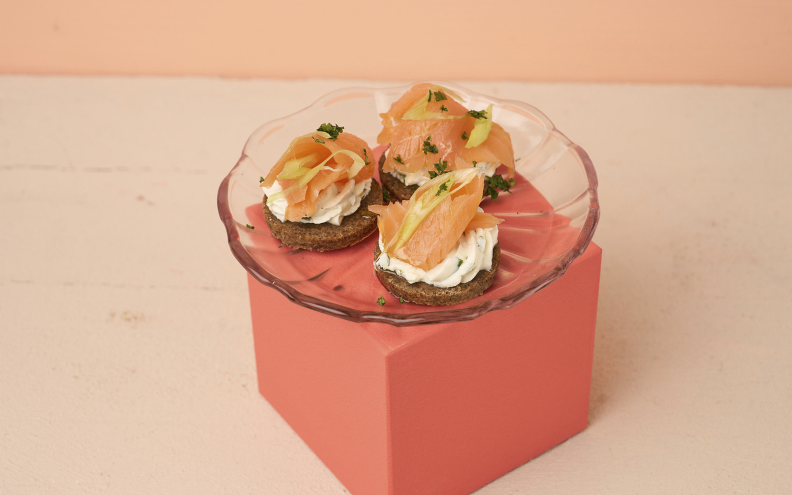 Räucherlachs Canapés
