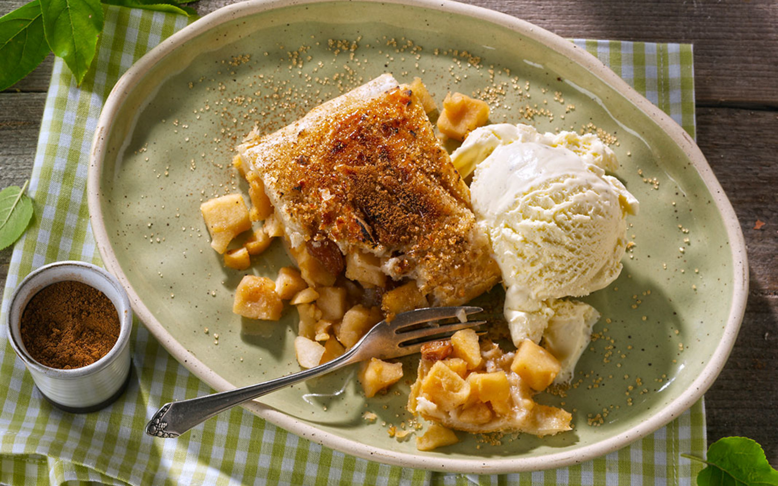 Apfelstrudel Vanille Brûlée