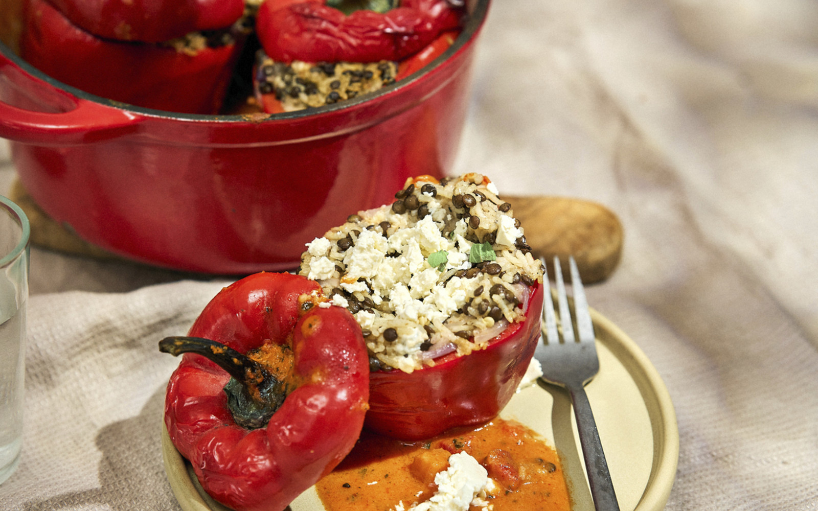 Würzige Lunch-Peppers