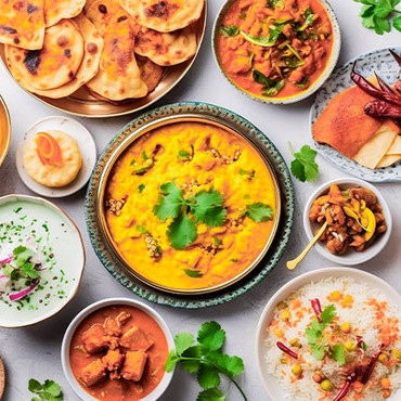 Indische Gewürze für Curry