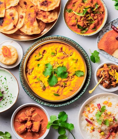 Indische Gewürze für Curry