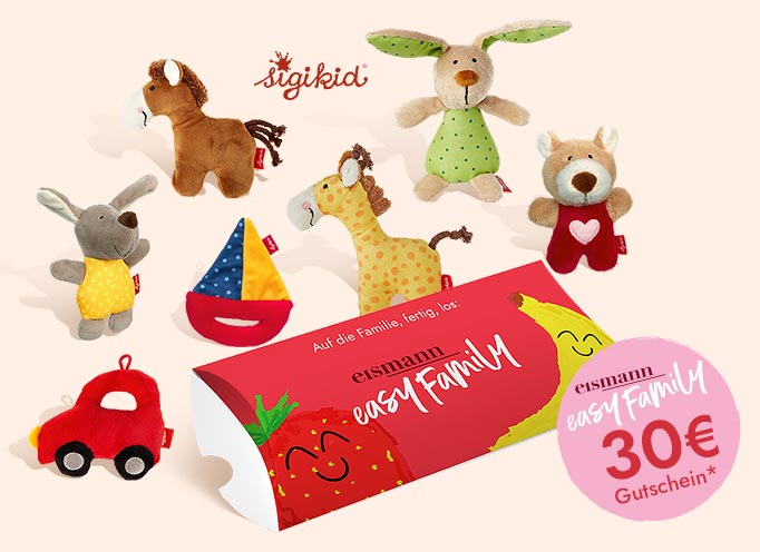 Sigikid Kuscheltiere in eismann Geschenk-Box