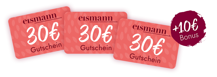 90€ Gutscheine von eismann + 10€ Bonus 90€ Gutscheine von eismann + 10€ Bonus