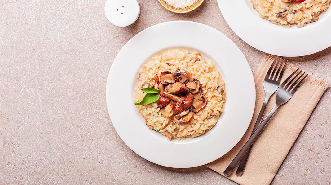 Steinpilze Risotto