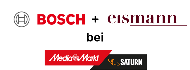 Logos eismann Bosch Mediamarkt Saturn