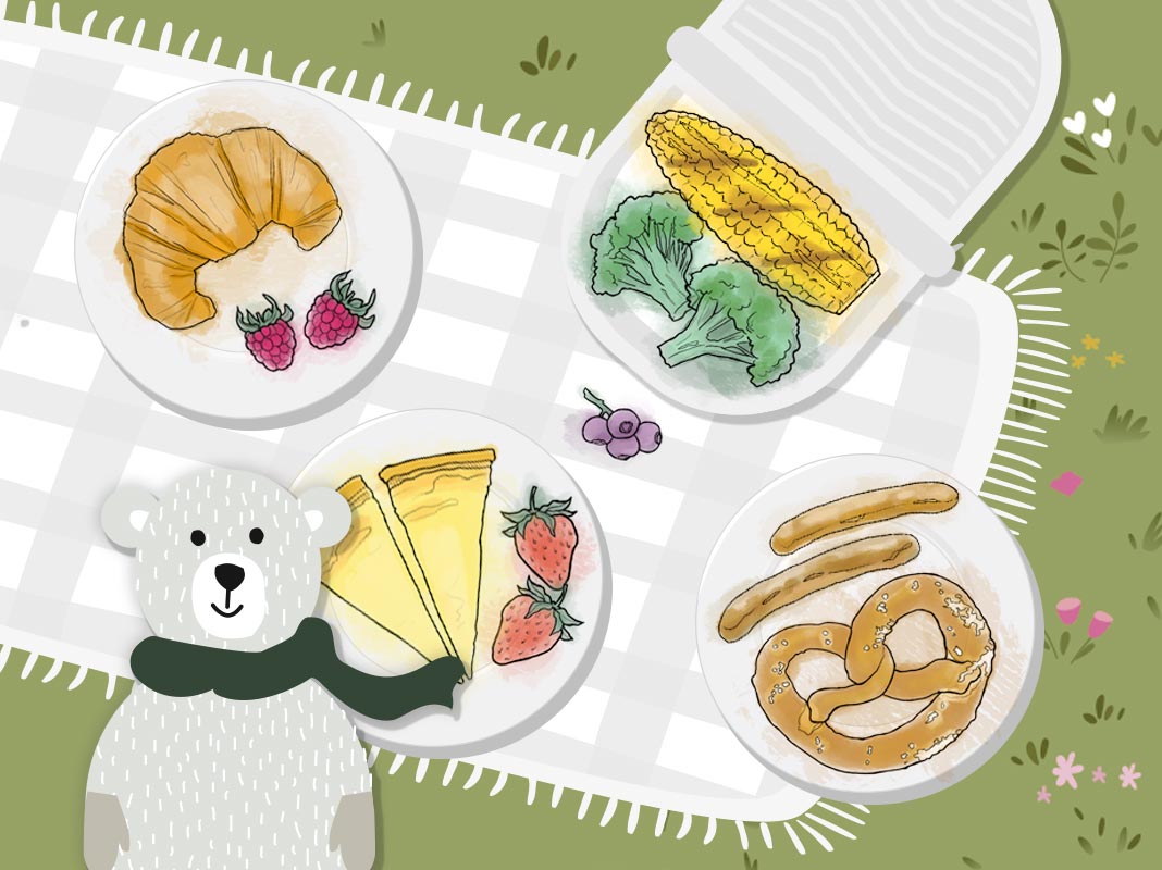 Eisi lädt zum Picknick ein