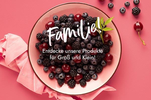 Familie dunkle Beerenmischung