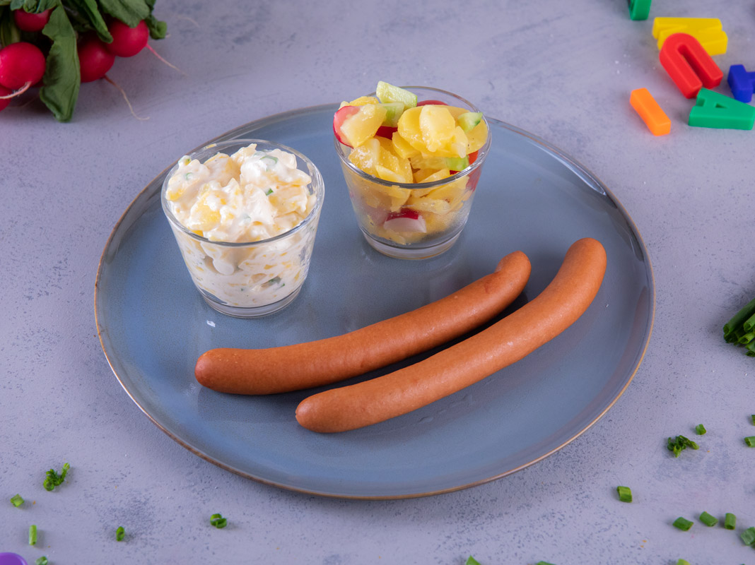 Würtschen mit Kartoffelsalat bei eismann Würtschen mit Kartoffelsalat bei eismann