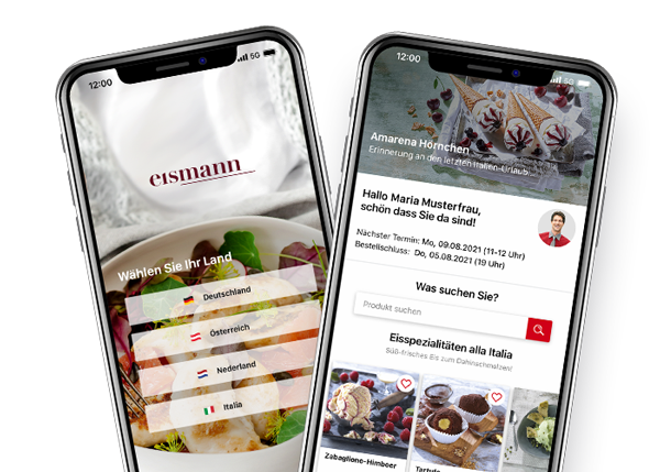 eismann App Screens